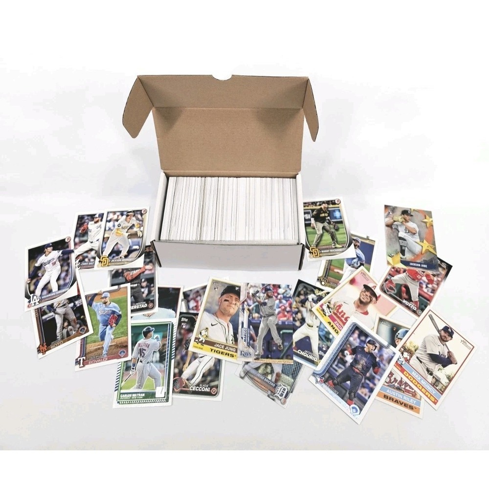 275 Baseball Card Random Lot With Inserts, Rookies, Parallels, And More